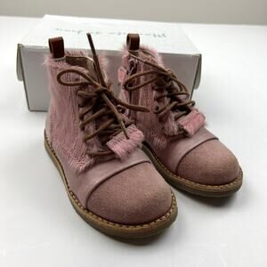 NEW Manuela De Juan Pink Anna Pops Boots